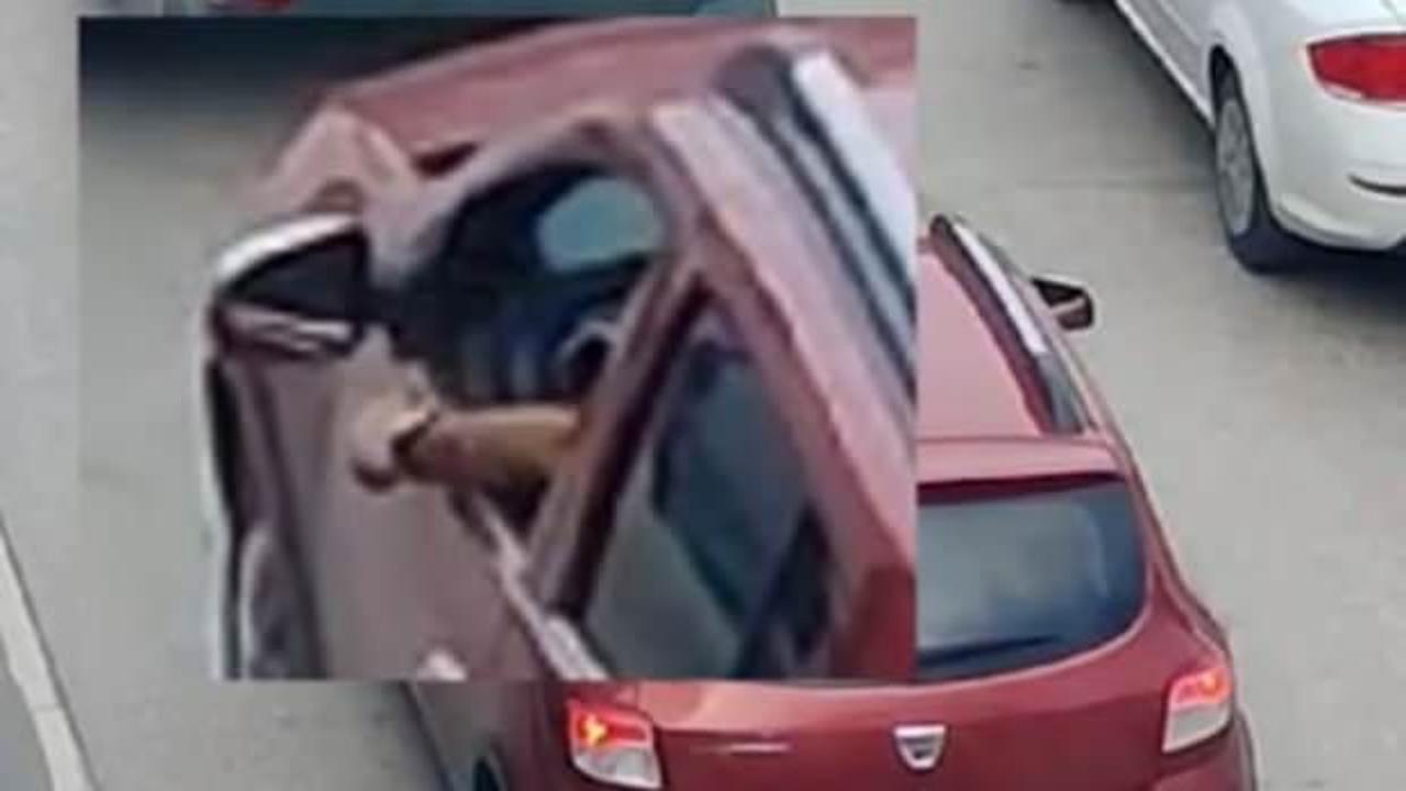 Yere sigara izmariti atan s&uuml;r&uuml;c&uuml;lerin dili fena yandı!