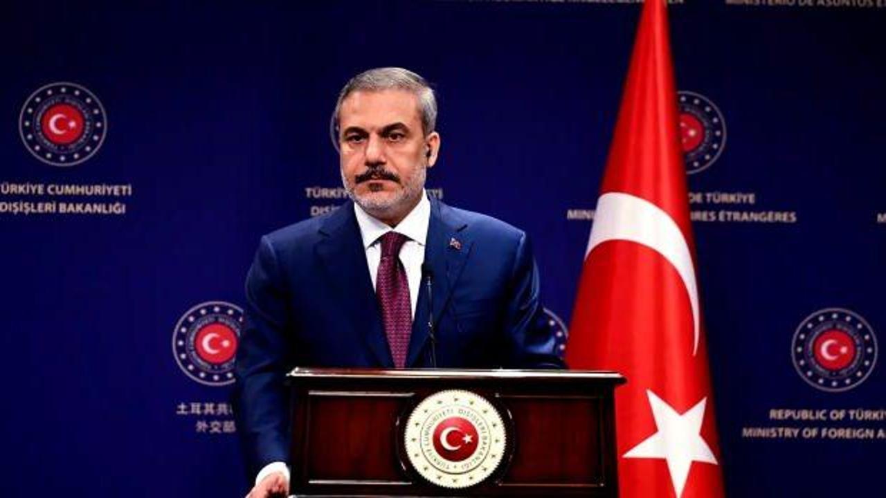 Bakan Fidan'dan kritik İsrail &ccedil;ağrısı! "Elimizden geleni yapıyoruz" deyip duyurdu