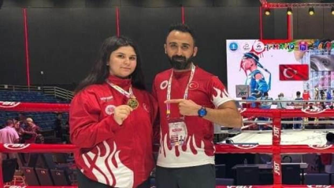 Bolulu sporcu dünya şampiyonu oldu