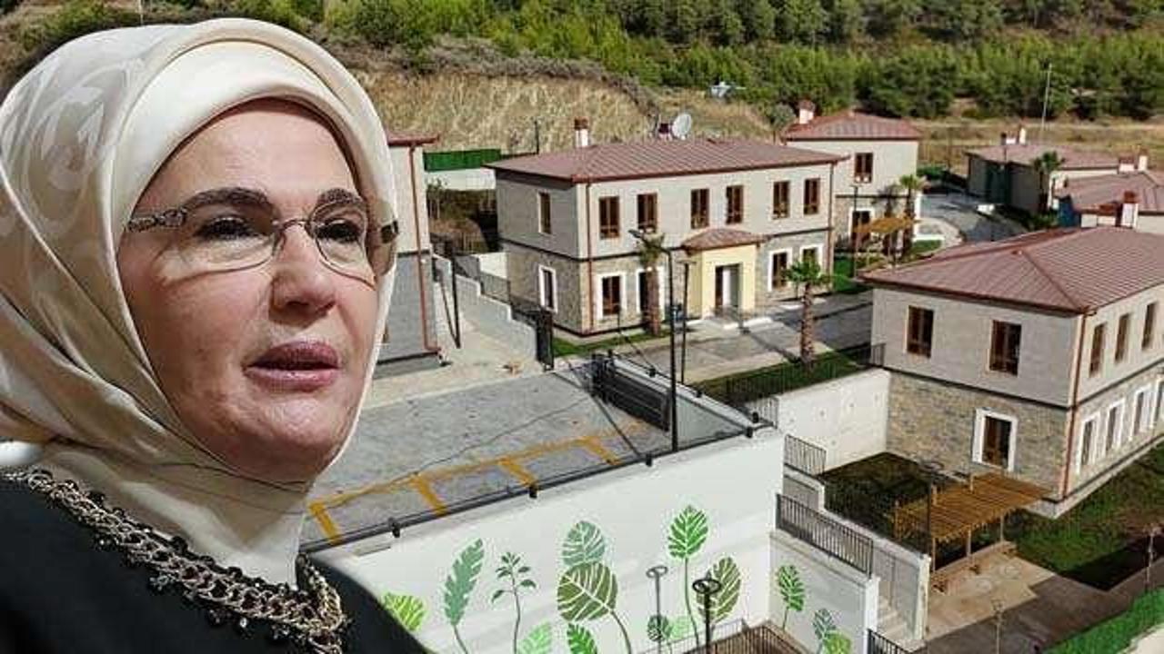 Emine Erdoğan'dan Hatay Serdar Demir Çocuk Evleri Sitesi'ne ilişkin paylaşım