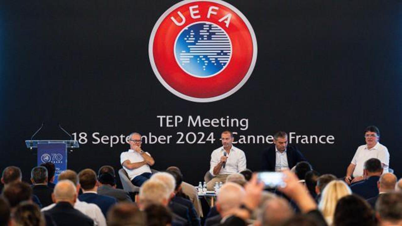 Hacıosmanoğlu, UEFA'nın toplantısına katıldı