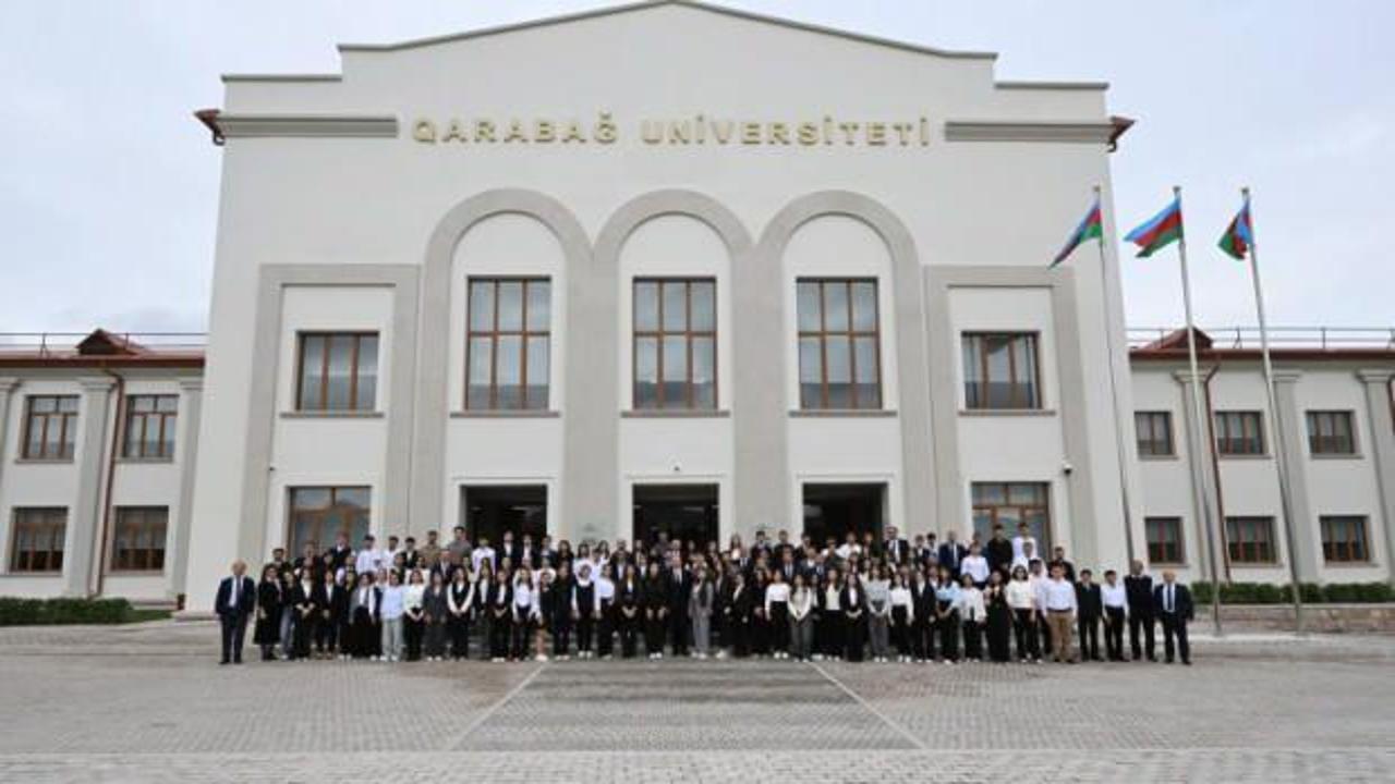 Karabağ Üniversitesi açıldı