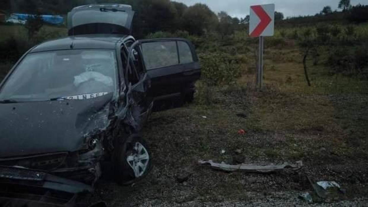 Ordu'da kaza: 2'si bebek, 5 yaralı