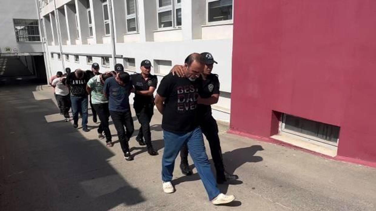 Adana'da b&uuml;y&uuml;k operasyon: 41 torbacı tutuklandı