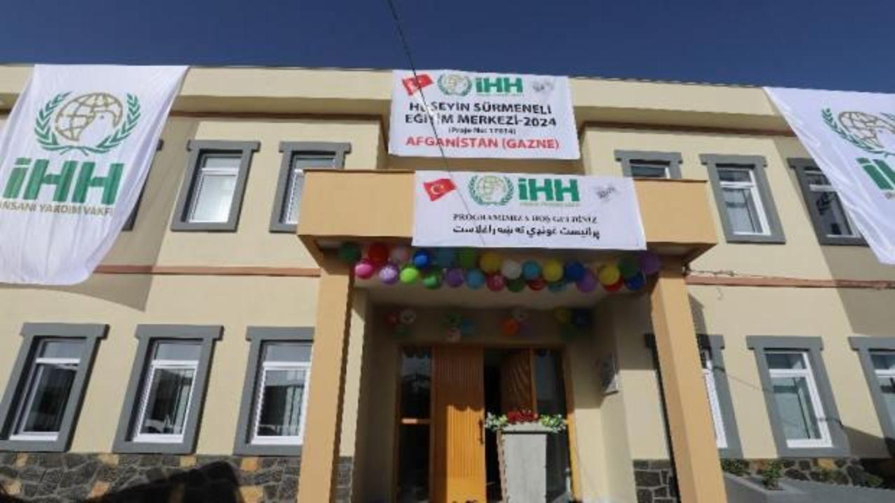 Afganistan’da Hüseyin Sürmeneli Eğitim Merkezi açıldı