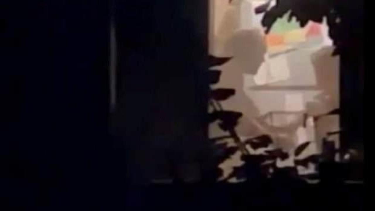 Babadan oğluna 'testi hızlı &ccedil;&ouml;zd&uuml;n' dayağı!