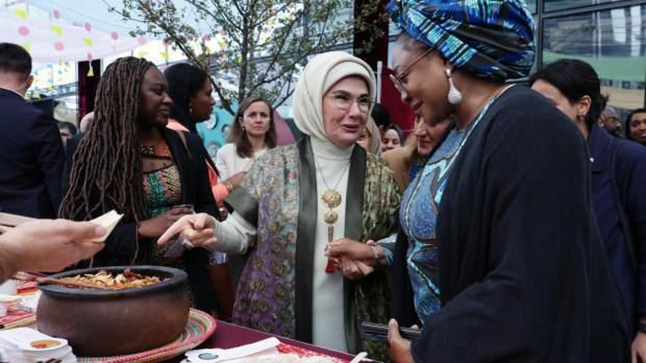 Emine Erdoğan, Afrika kıtasının lezzetlerini New York'a taşıdı