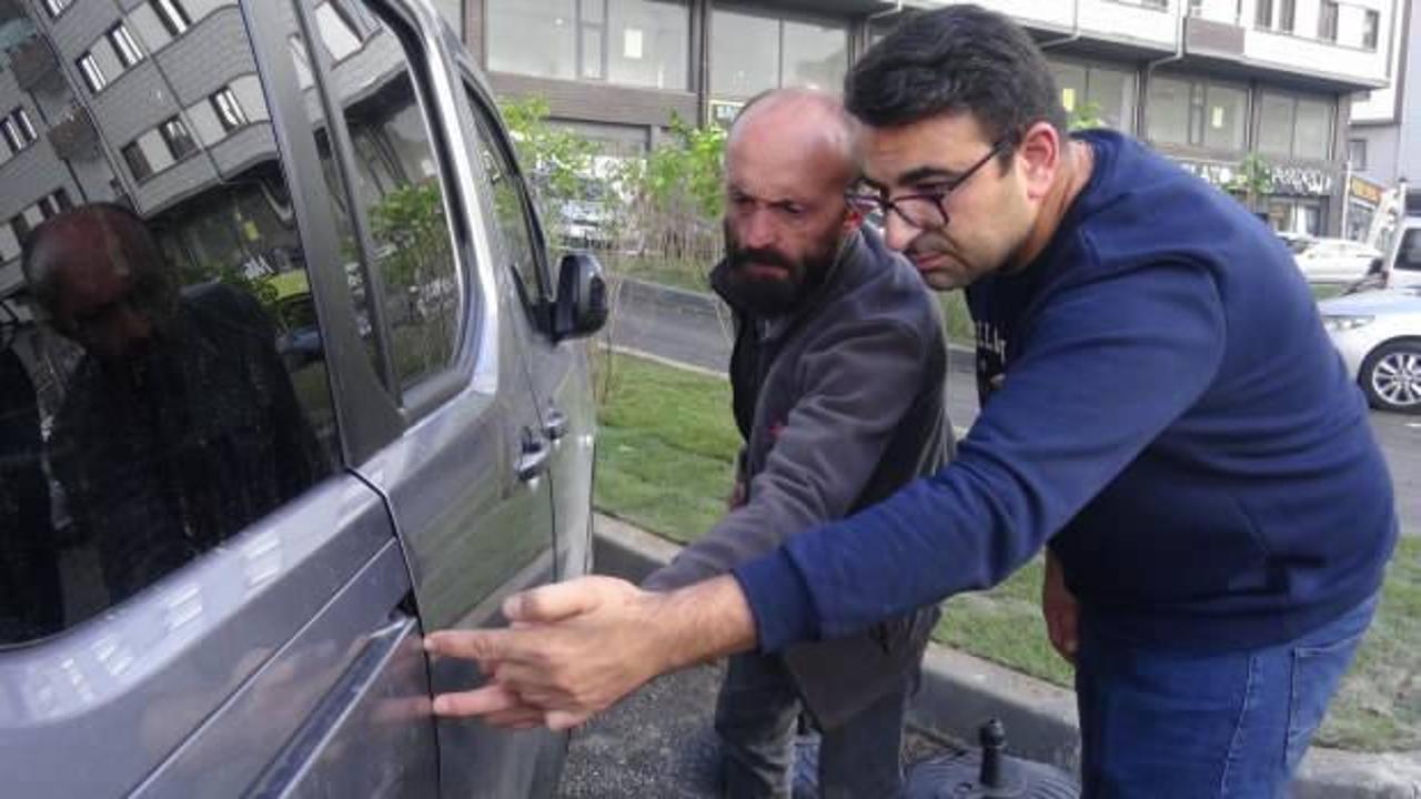 Erzurum'da sıfır aldığı ara&ccedil; kusurlu &ccedil;ıkan adam: &lsquo;Aracıma binemiyorum&rsquo;
