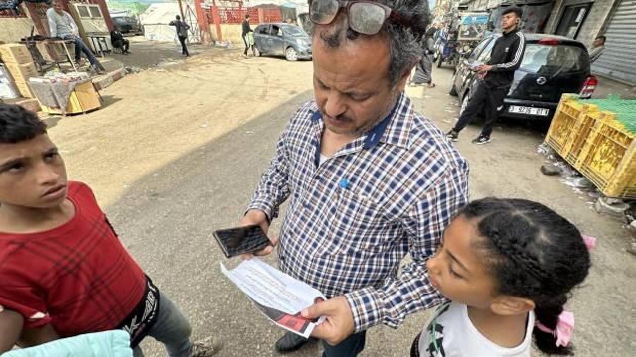 Hizbullah uyardı: İsrail'in havadan attığı broş&uuml;rlere dikkat!