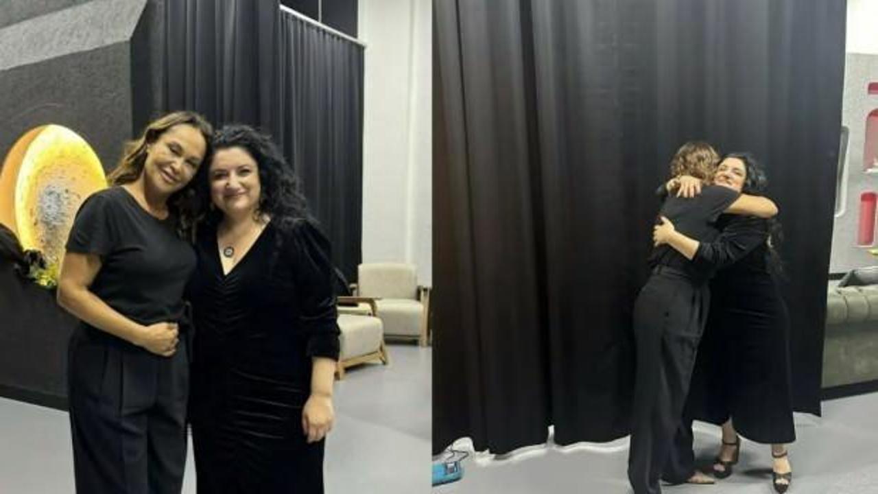 Hülya Avşar paylaştı tepki yağdı! Terörist sevici Pervin Chakar'ı konuk etti...