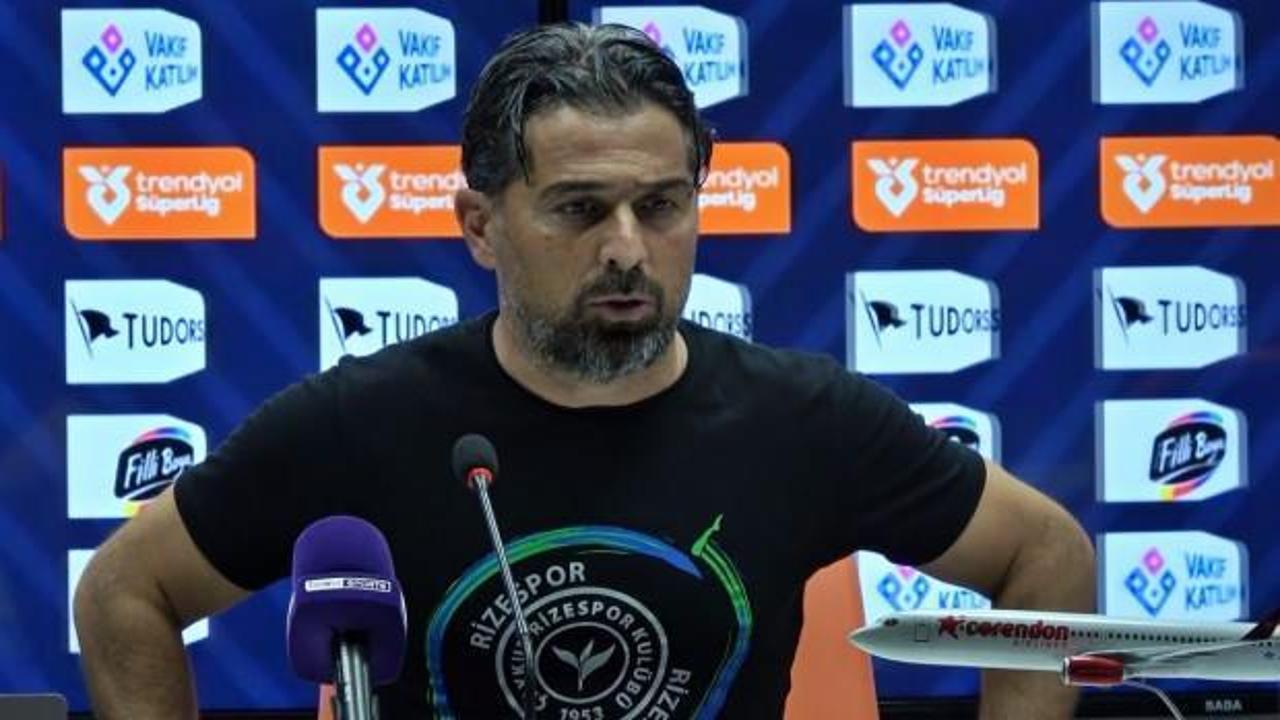  İlhan Palut: Maçı kaybettiğimiz için üzgünüz
