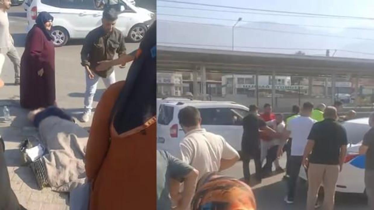 Kaldırımda y&uuml;r&uuml;rken TIR'ın ezdiği kadın &ouml;ld&uuml;; olay yerine gelen eşi sinir krizi ge&ccedil;irdi