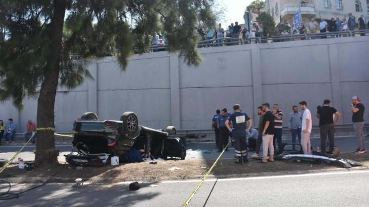 K&ouml;pr&uuml;den d&uuml;şen otomobilde &ouml;len 3 kadın, son yolculuğuna uğurlandı
