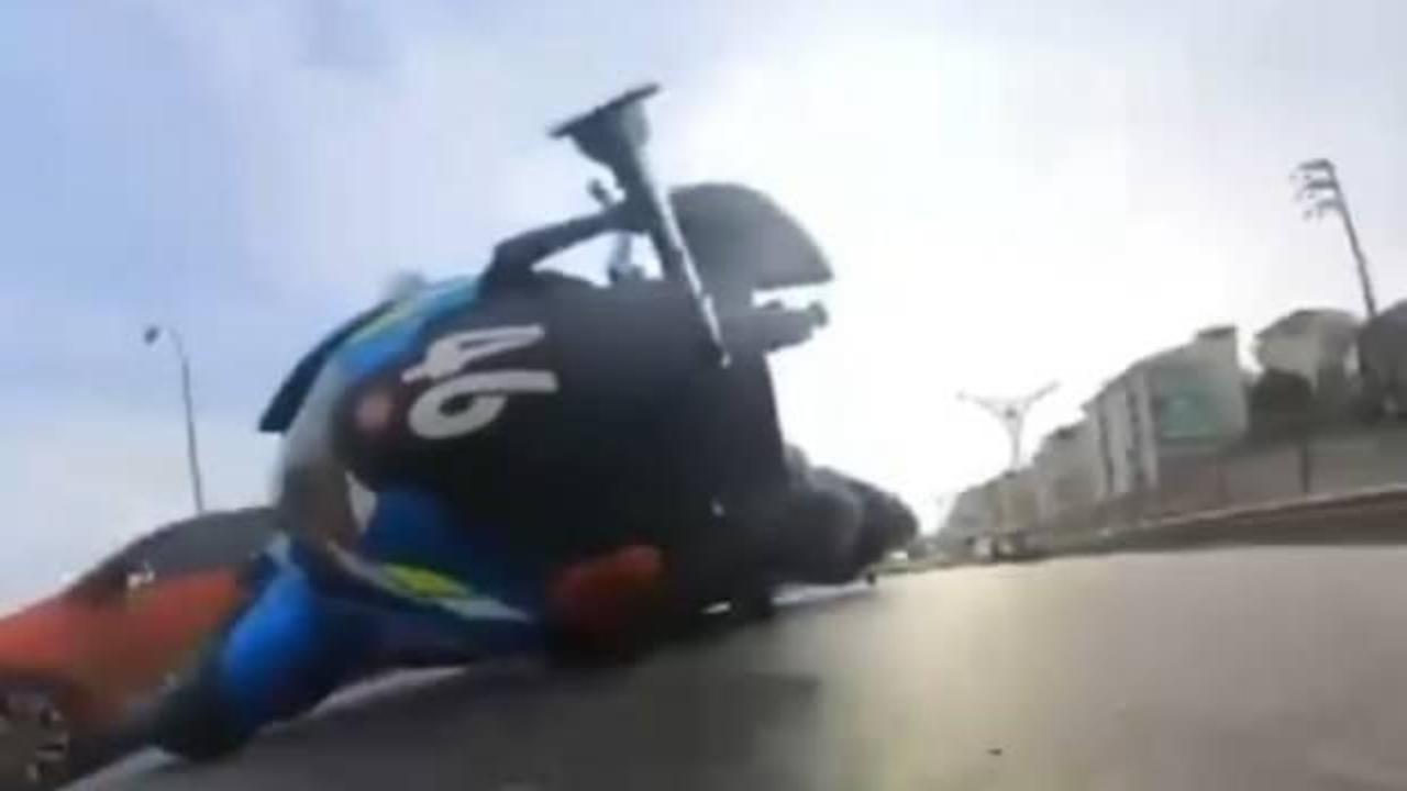 Metrelerce s&uuml;r&uuml;klendiler... &ldquo;Kefeni son anda yırttı&rdquo; dedikleri bu olsa gerek