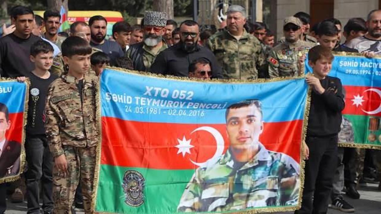 Şehitler anıldı, dualar edildi... Karabağ Zaferi&rsquo;nin 4. yılı!
