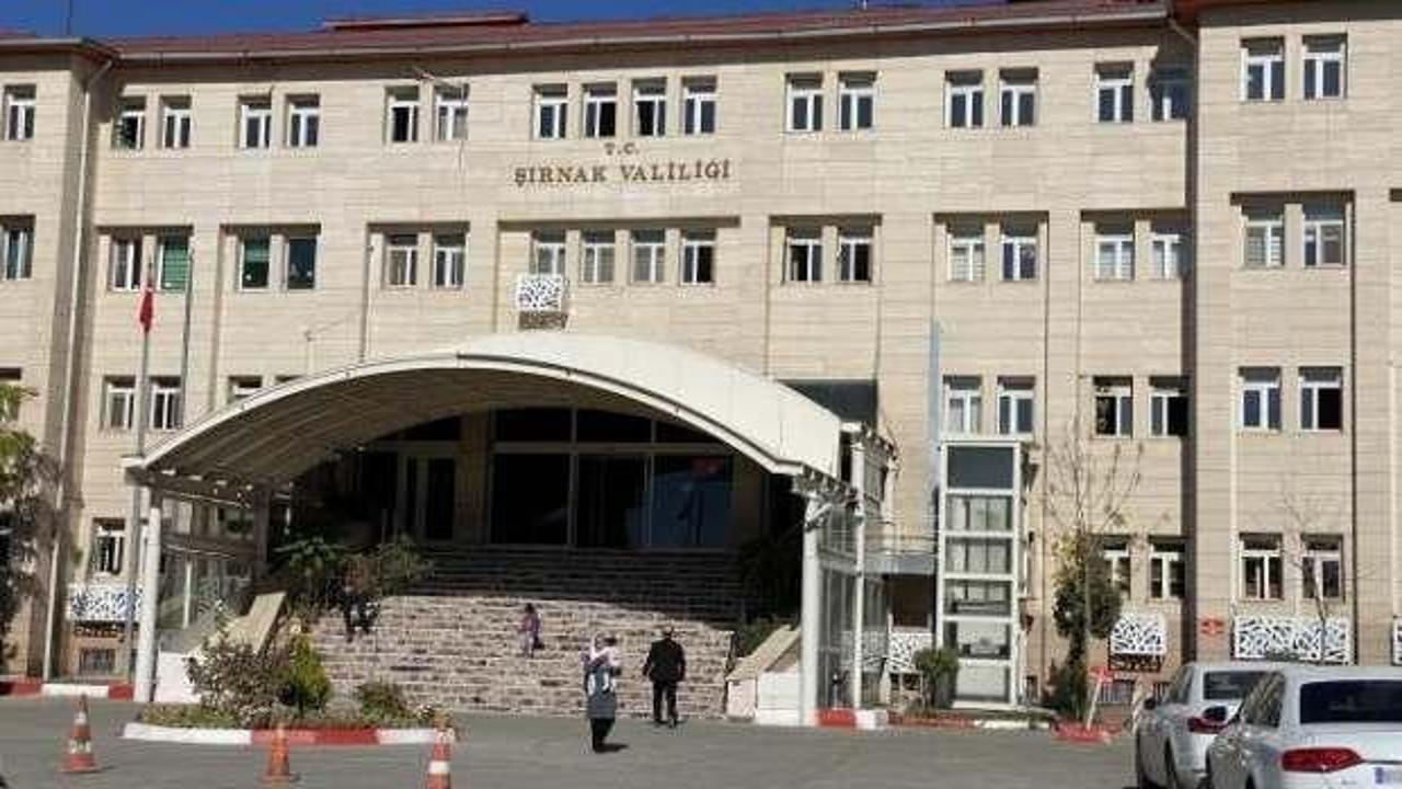 Şırnak'ta 14 bölge, 15 gün süreyle 'geçici özel güvenlik bölgesi' ilan edildi