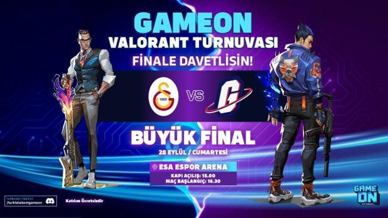 Galatasaray Espor – Galakticos   GAMEON VALORANT Turnuvası’nda karşı karşıya gelecek