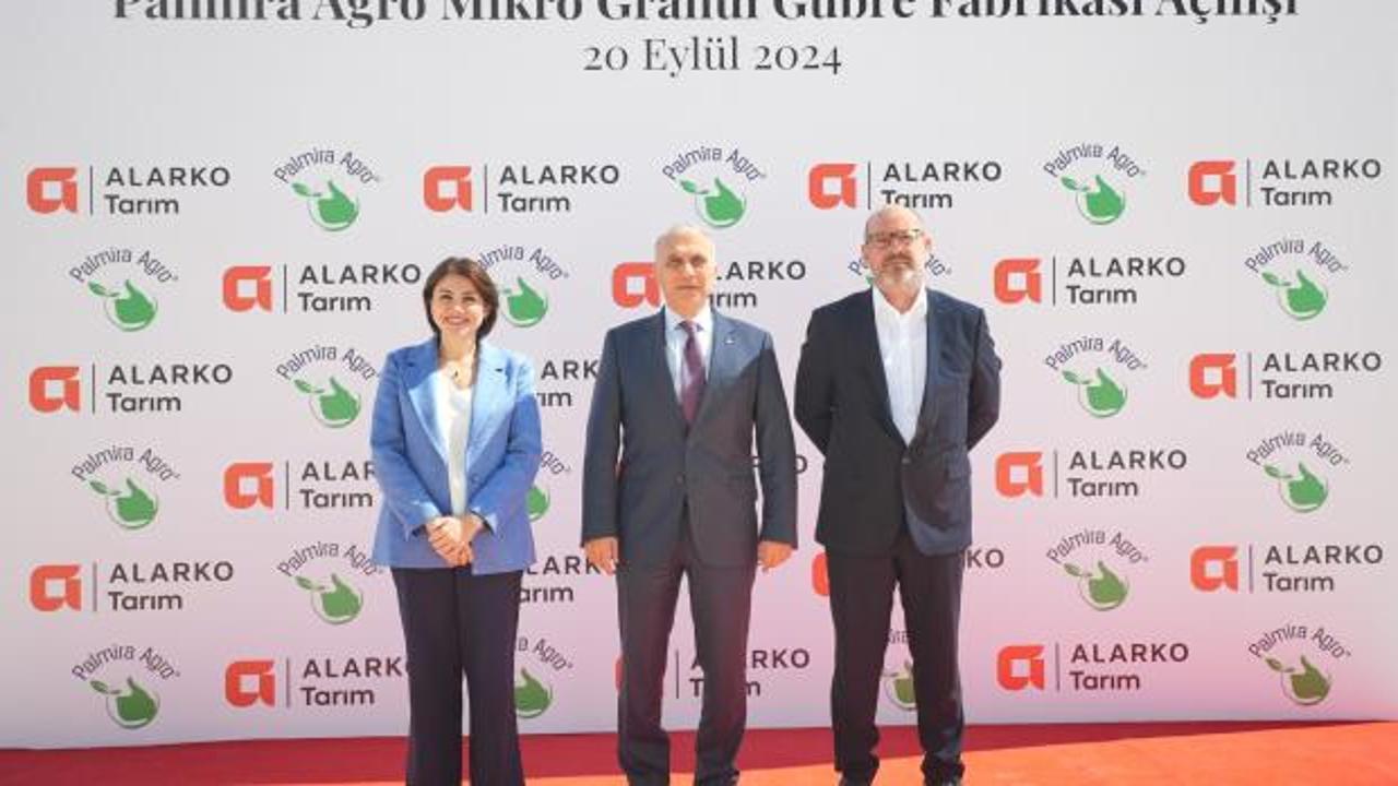Alarko Tarım Grubu’ndan Avrupa’nın en büyük mikro granül gübre fabrikası!