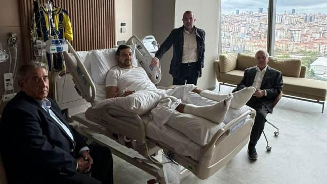 Aziz Yıldırım'dan silahlı saldırıya uğrayan Serhat Akın'a ziyaret