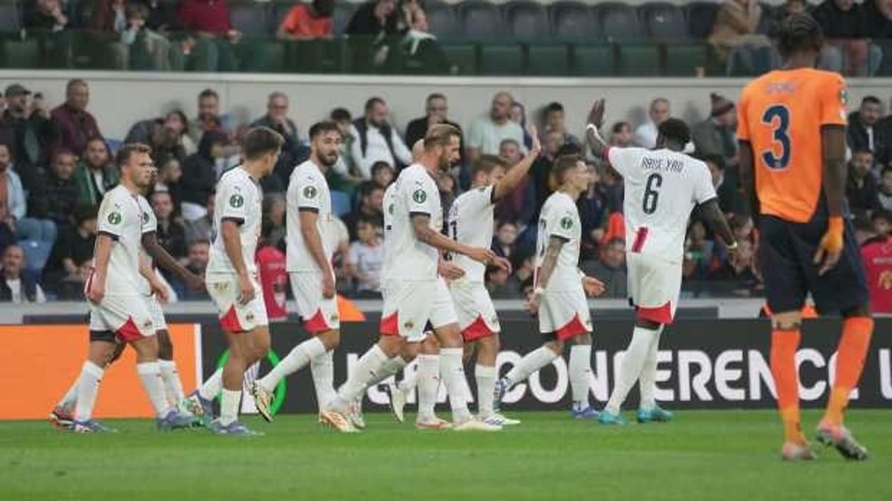 Başakşehir'den Avrupa'ya tatsız başlangı&ccedil;!