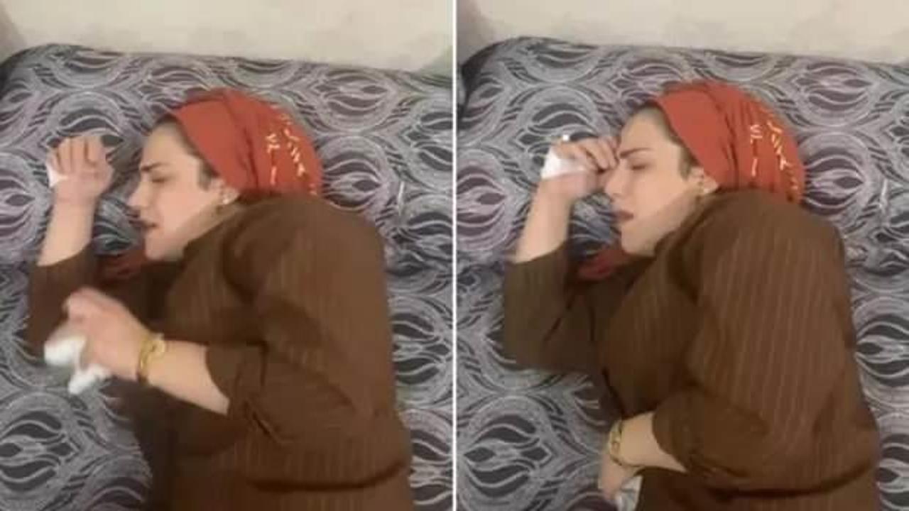 Batman'da 2 &ccedil;ocuk annesi, g&uuml;nlerdir aralıksız hapşırıyor