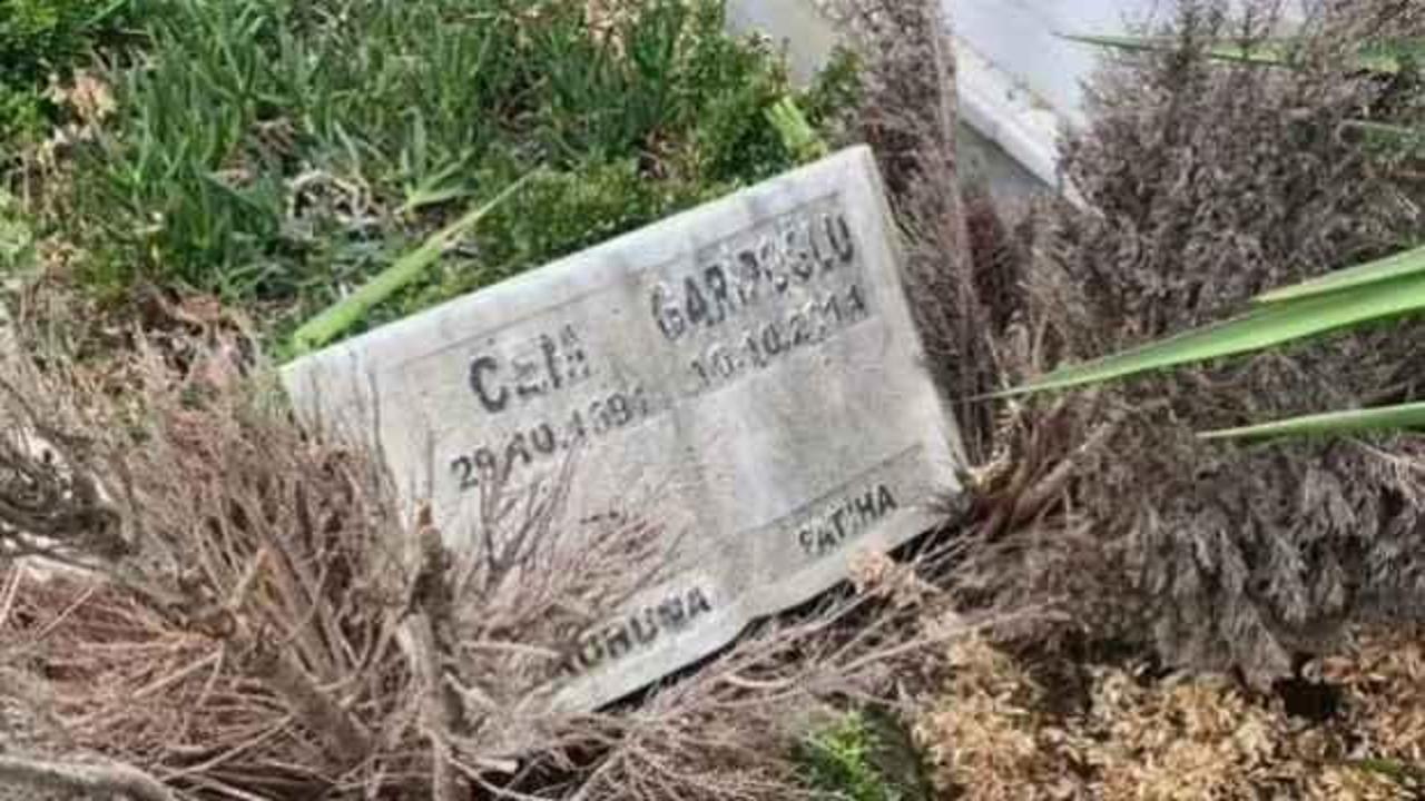 Cem Garipoğlu'nun mezarında dikkat &ccedil;eken kefen detayı!