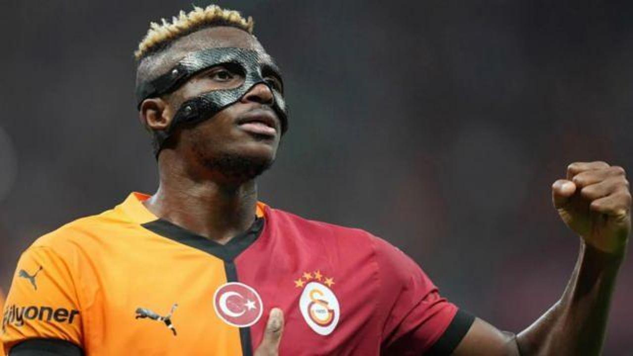Galatasaray'dan Osimhen maskesi hakkında açıklama!