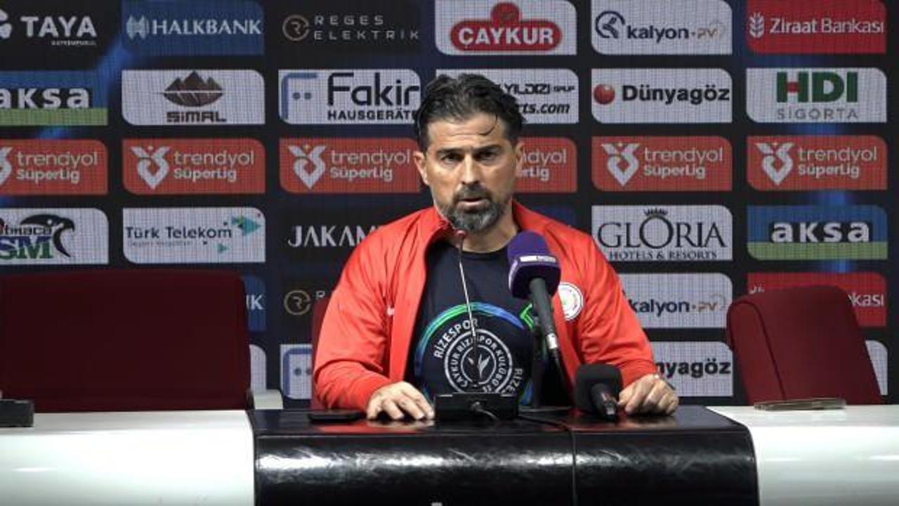 İlhan Palut 5 hafta sonra gelen galibiyeti değerlendirdi