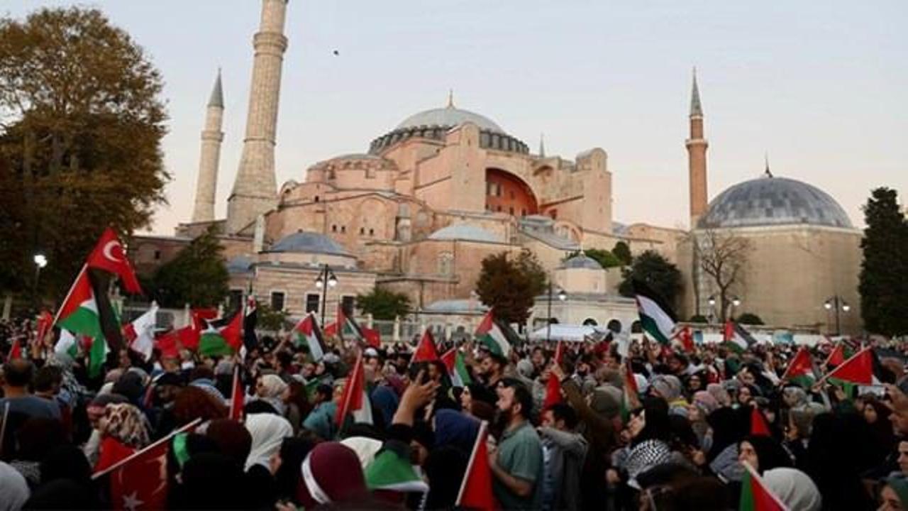 İstanbul Filistin'e destek mitingi nerede? 6 Ekim 2024 Üsküdar'da miting  var mı? - Haber 7 GÜNCEL