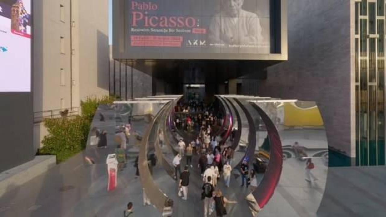 İstanbul Kültür Yolu Festivali'nde sergilere yoğun ilgi! Metrelerce kuyruk oluştu...