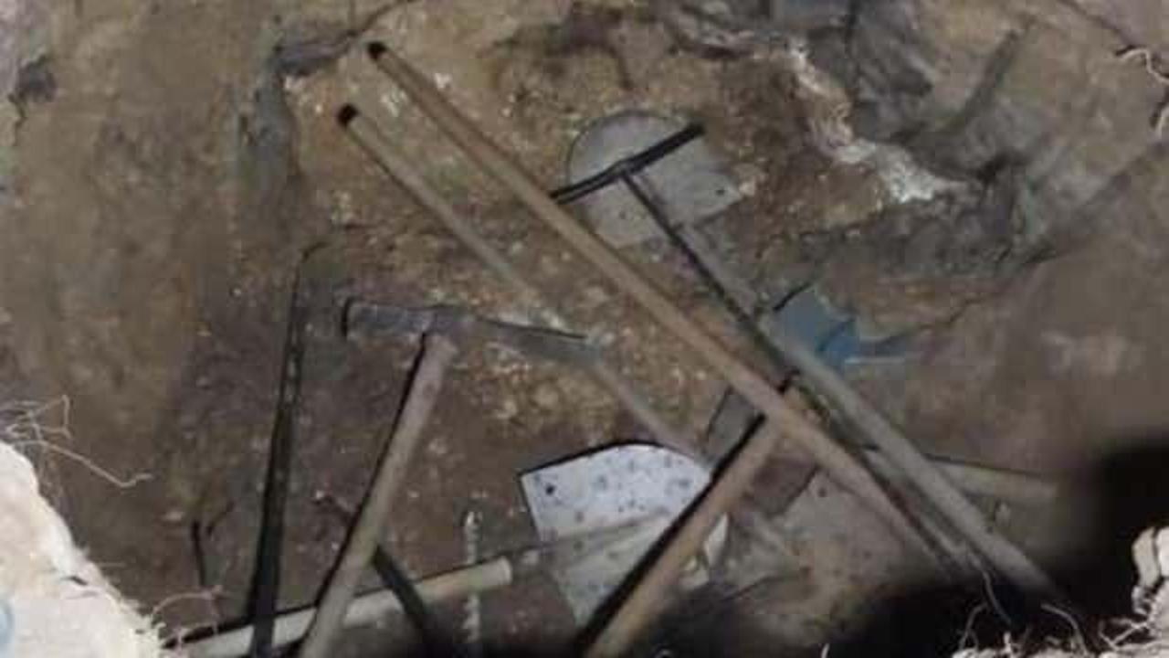 Kaçak kazı yapan 2'si kadın 9 şüpheli suçüstü yakalandı!
