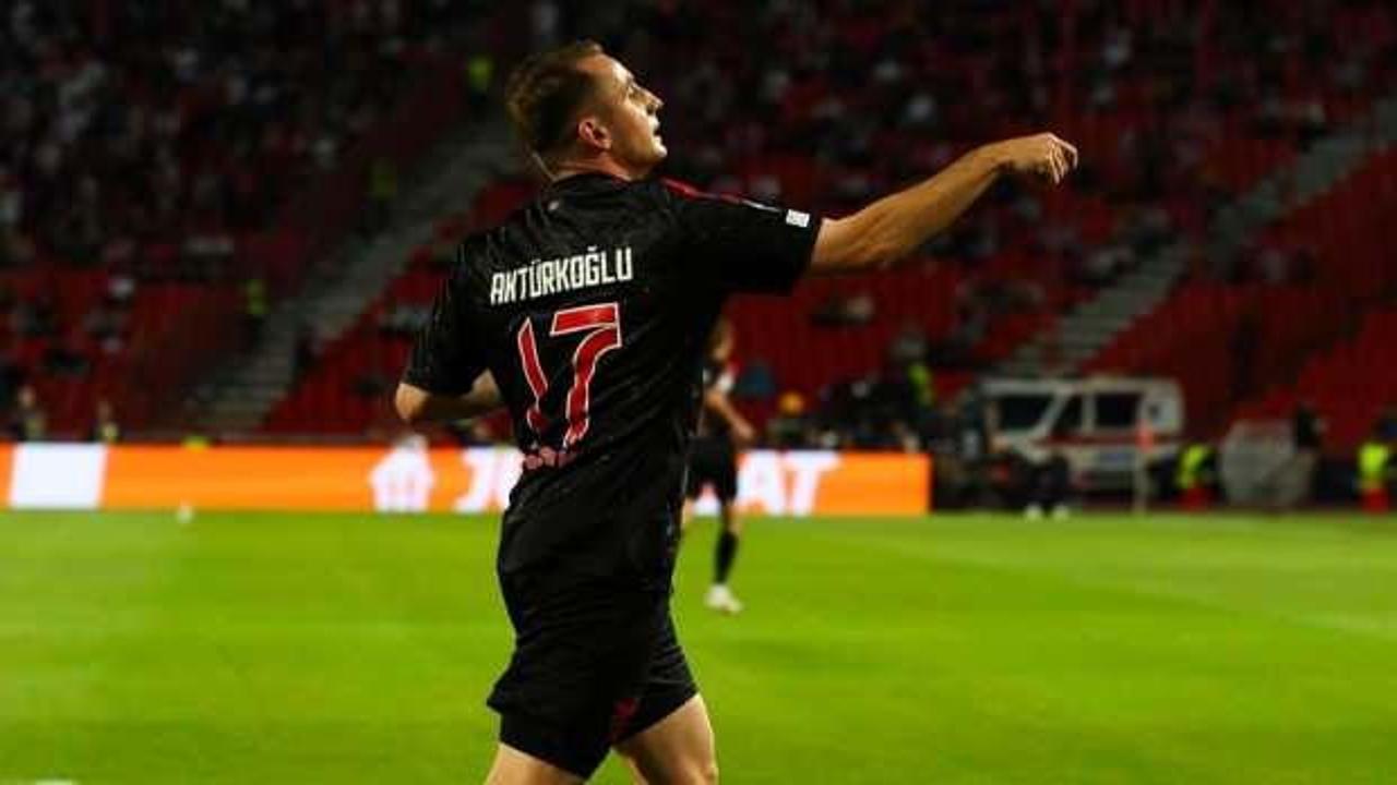 Kerem Akt&uuml;rkoğlu'nun ikonik gol sevinci taklit edildi