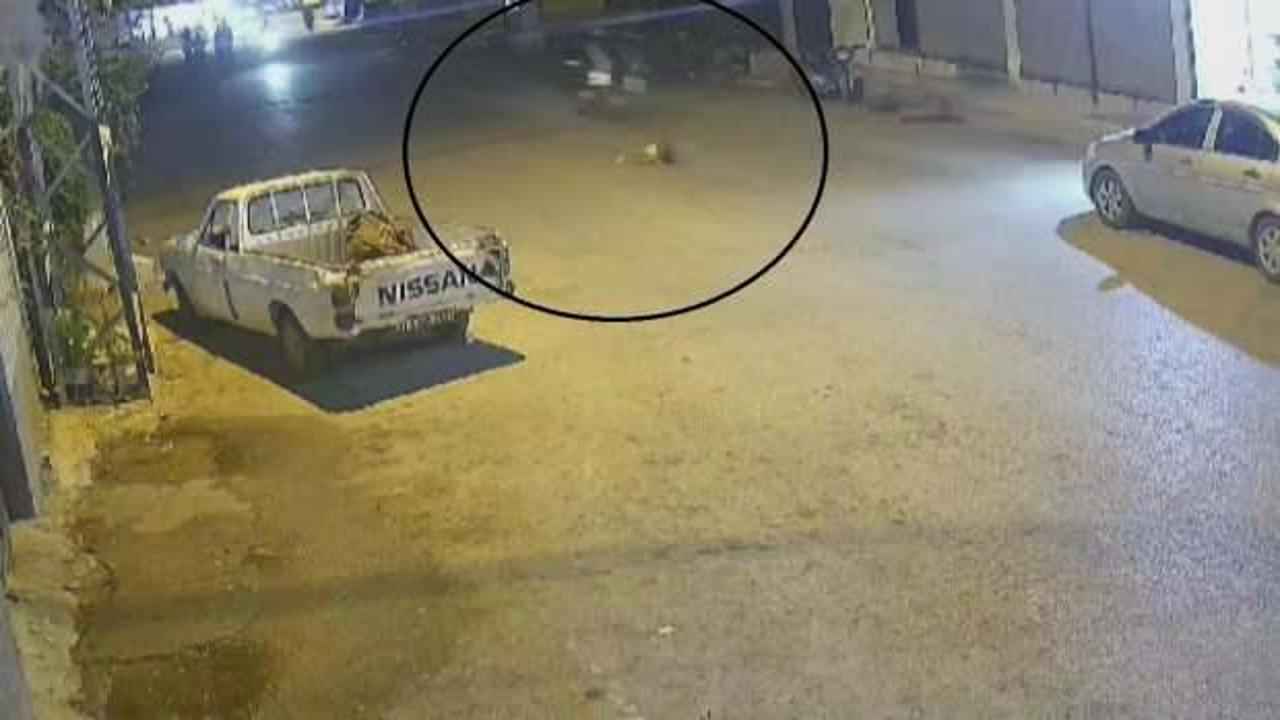 Motosiklet s&uuml;r&uuml;c&uuml;s&uuml; 6 yaşındaki &ccedil;ocuğa &ccedil;arpıp ka&ccedil;tı!