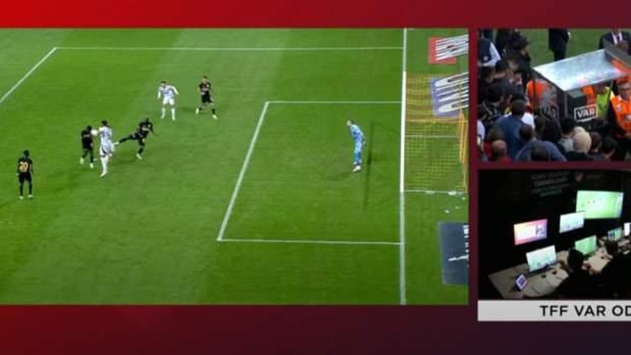 &Ccedil;ok tartışılan pozisyonun VAR kayıtları a&ccedil;ıklandı!