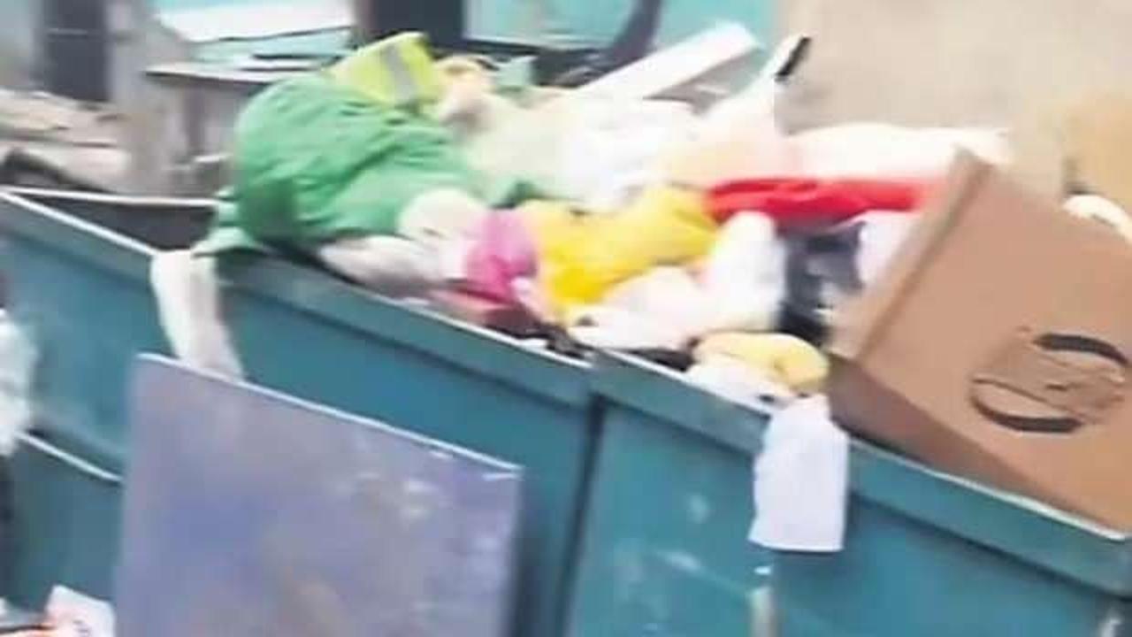 CHP'li belediyelerde çöp dağları geri döndü: Konteynerlerden taştı