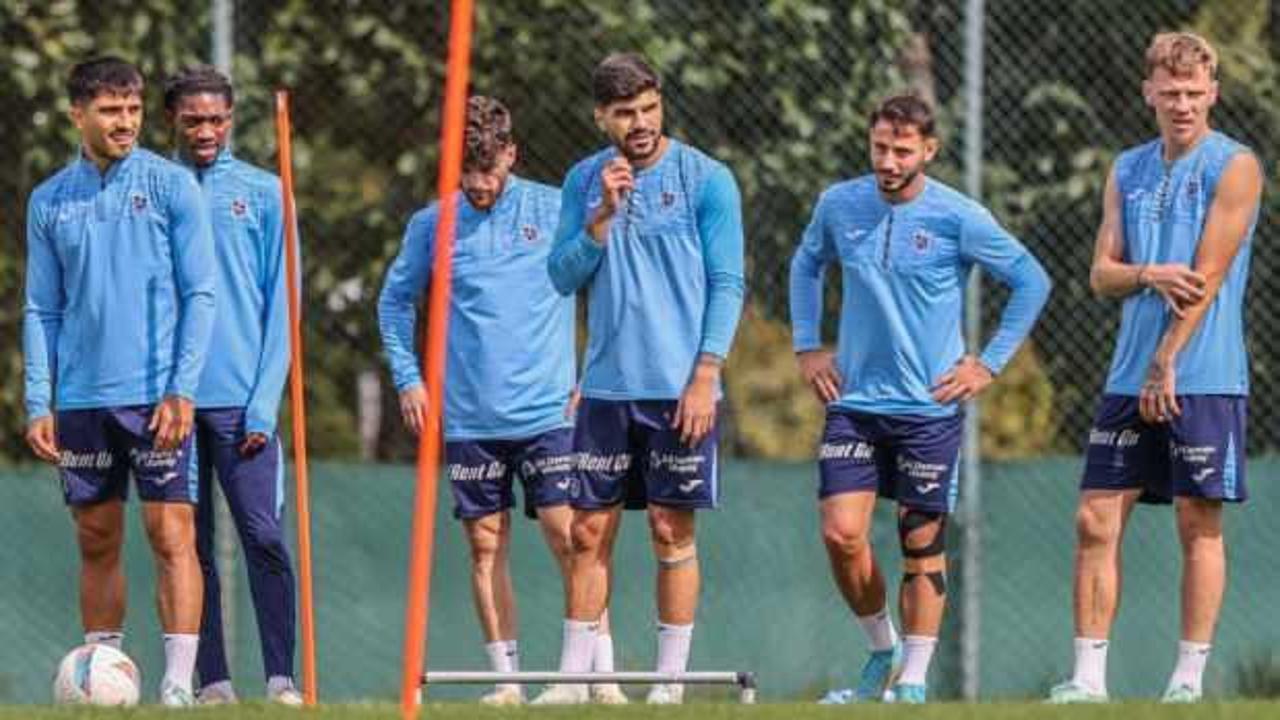 Trabzonspor, Hatayspor hazırlıklarını s&uuml;rd&uuml;rd&uuml;