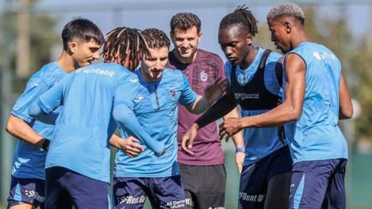 Trabzonspor, Hatayspor ma&ccedil;ı hazırlıklarını tamamladı