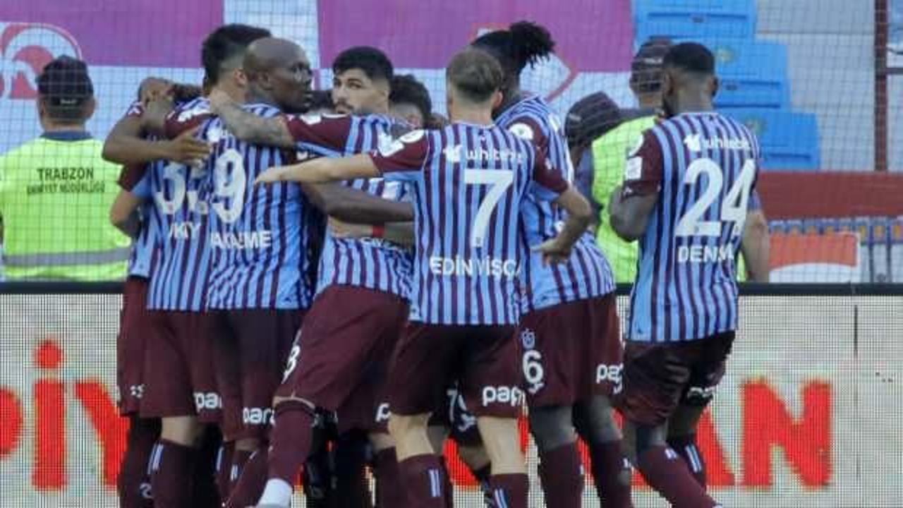 Trabzonspor'un 126 g&uuml;nl&uuml;k galibiyet hasreti son buldu