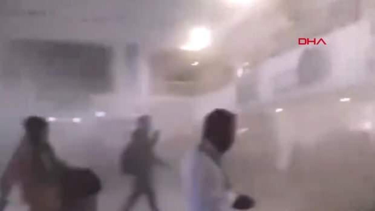 Ferit Melen Havalimanı&rsquo;nda yangın! 