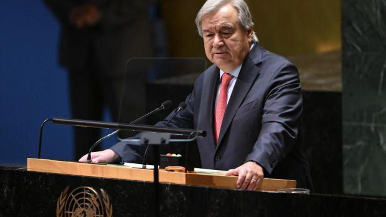 BM Genel Sekreteri Guterres'ten '7 Ekim' mesajı