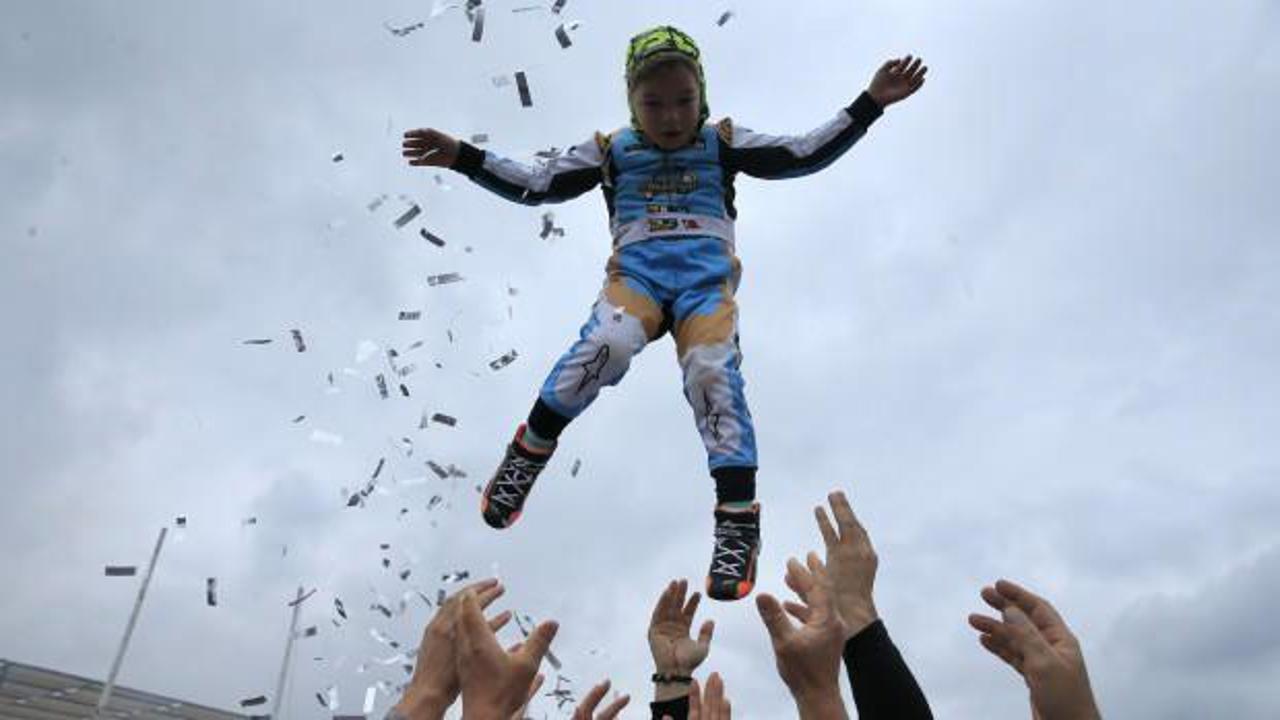 5 yaşındaki Zayn Sofuoğlu'ndan ilk şampiyonluk