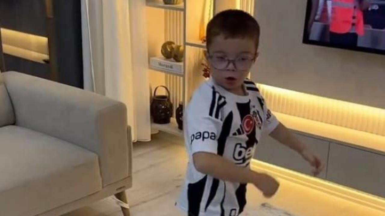Beşiktaş, sosyal medyada g&uuml;ndem olan minik taraftarını ma&ccedil;a davet etti