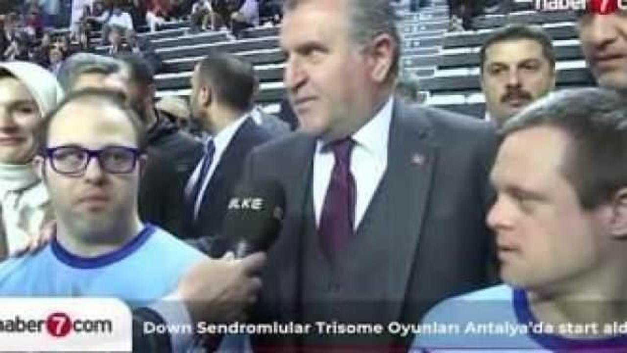 Down Sendromlular Trisome Oyunları Antalya&rsquo;da başladı