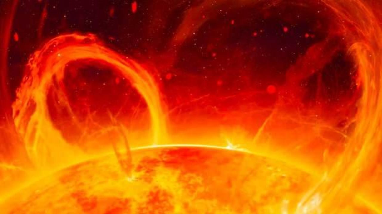 D&uuml;nyayı şiddetli vuracak! G&uuml;neş fırtınası uyarısı