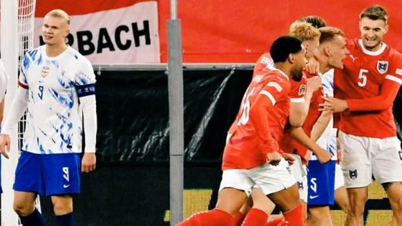 Haaland'da büyük şok! Norveç'e gol olup yağdılar