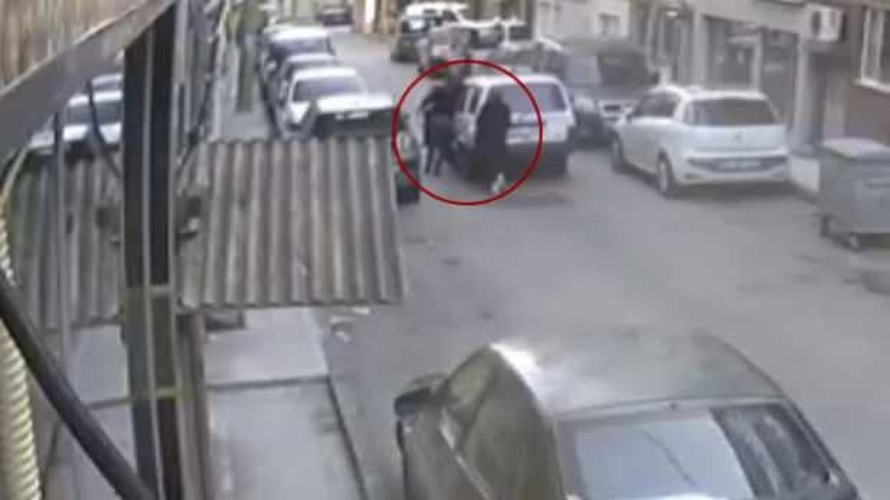 Hırsızlığın b&ouml;ylesi! G&uuml;peg&uuml;nd&uuml;z iterek ara&ccedil; &ccedil;aldılar