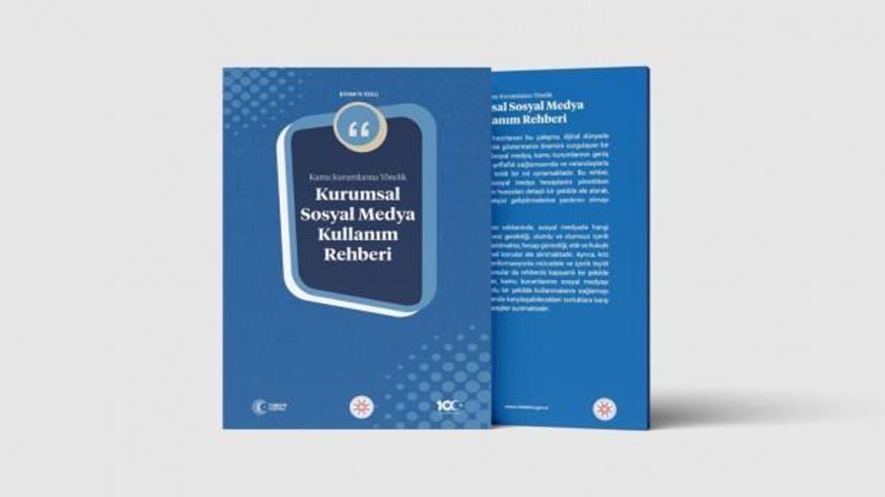 İletişim Başkanlığı, Sosyal Medya Kullanım Rehberi hazırladı