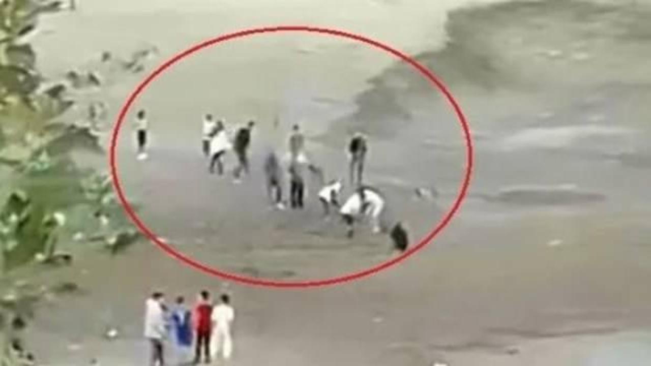 İnegöl'de dehşet! Çocuklar bataklığa saplandı