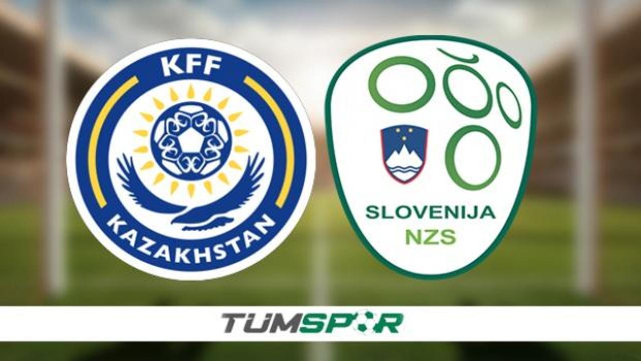 Kazakistan - Slovenya maçı hangi kanalda, saat kaçta? Kazakistan - Slovenya maçı ne zaman?