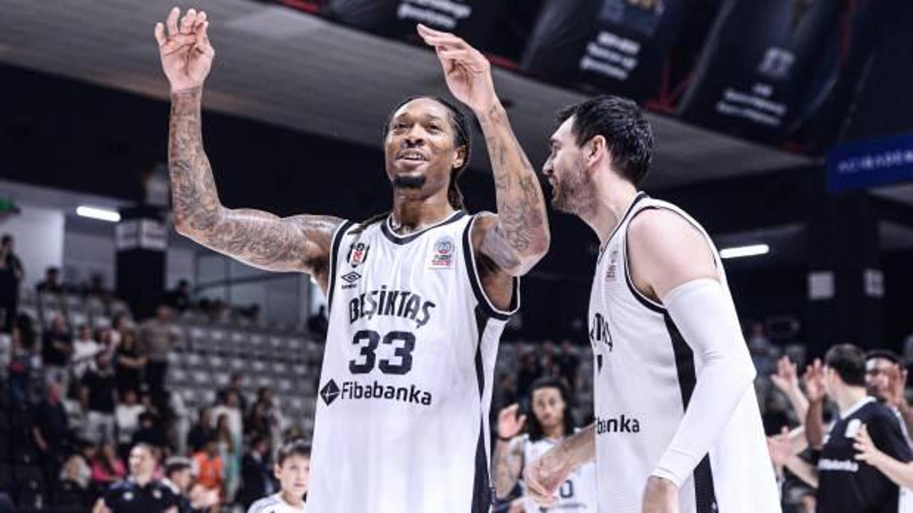 Nefes kesen ma&ccedil;ta kazanan Beşiktaş Fibabanka